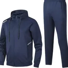 Мужской спортивный костюм большого размера удобный и дышащий L-4XL 2853