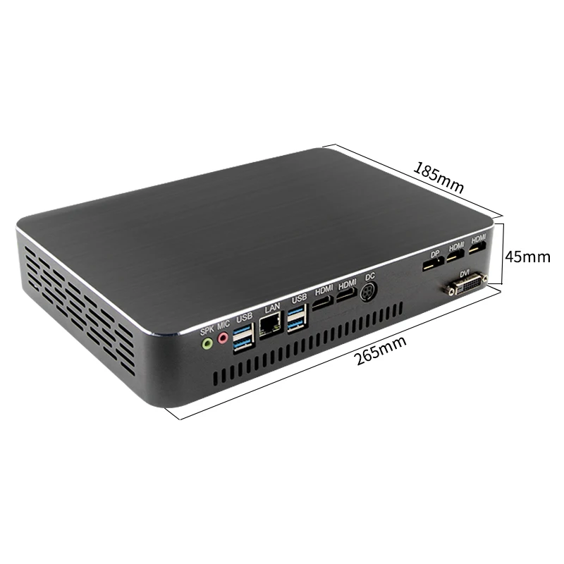  MSECORE I7 8700 GTX1050TI 4G Dedicated card Mini PC Windows 10 HTPC Nettop barebone linux game Desk