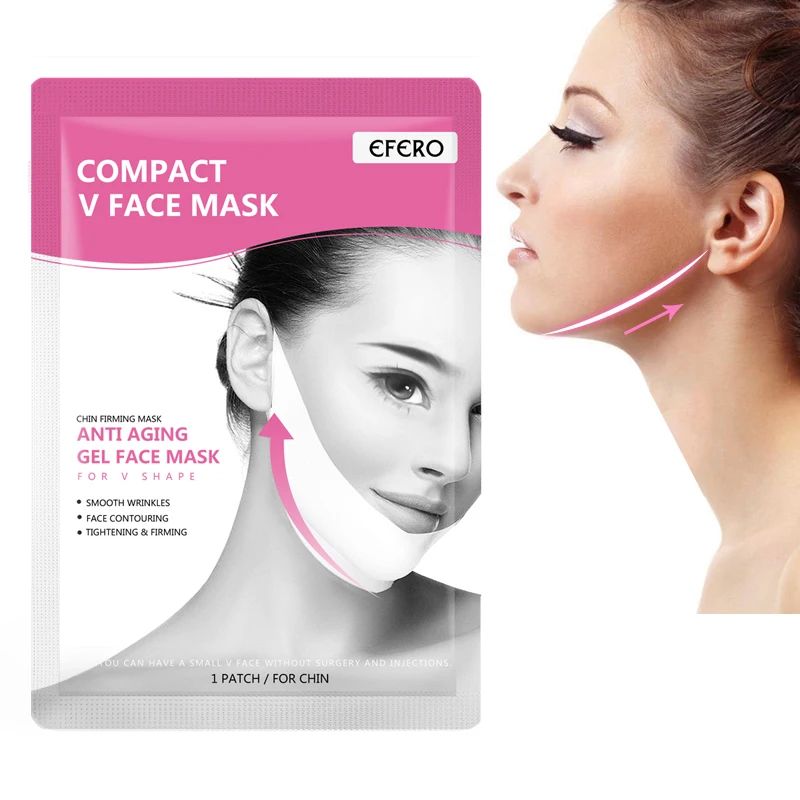 

1pc Face Lifting Mask V Shape Reduce Double Chin Face Slimming Mask Anti Wrinkle V Line Lift Up Women Beauty Tool Thin Face Mask