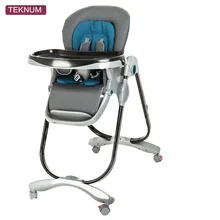 Teknum Стульчик Для Кормления Складной Многоцелевой Портативный Детский Стул для Обеденного Стола