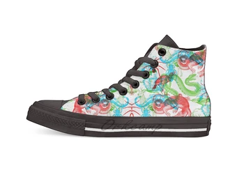 

Colorful GAMEELAG Design breathable Casual High Top lace-up Canvas shoes sneakers For Drop shipping