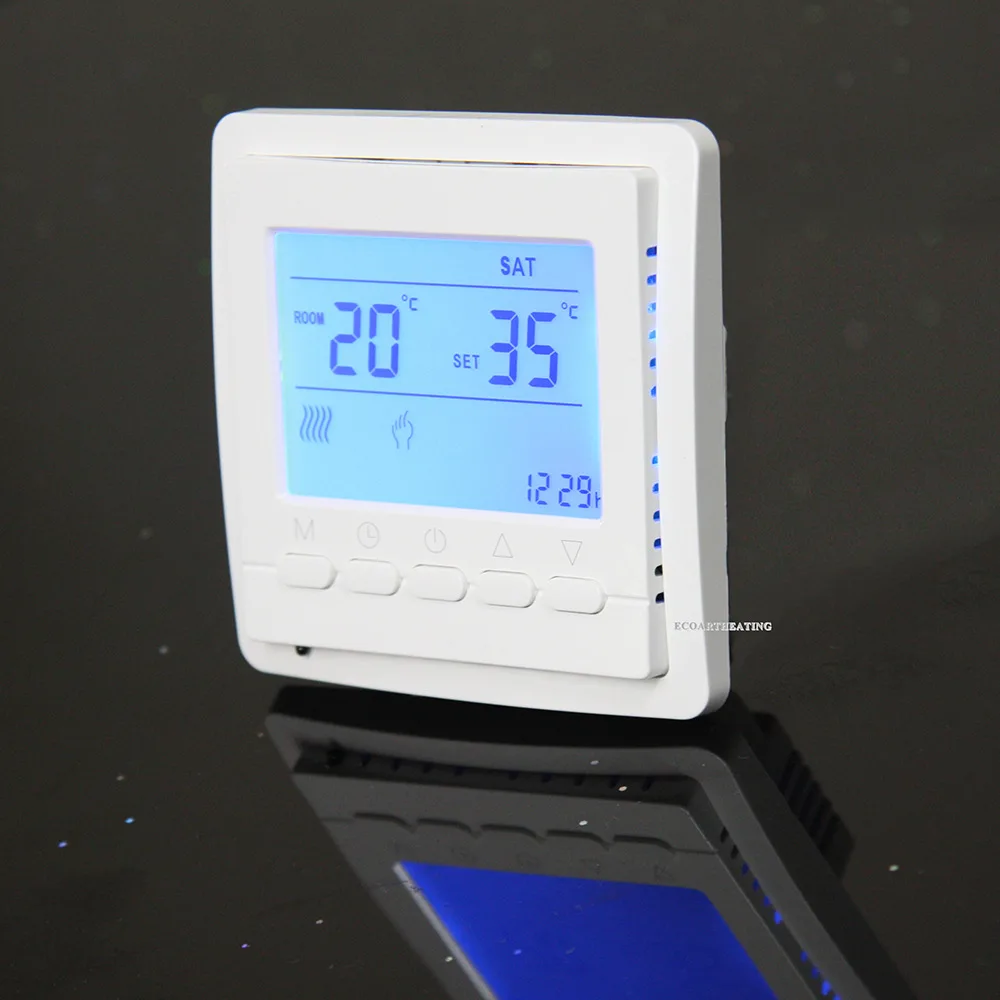 Термостат с электрическим подогревом программируемый на неделю|temperature controller