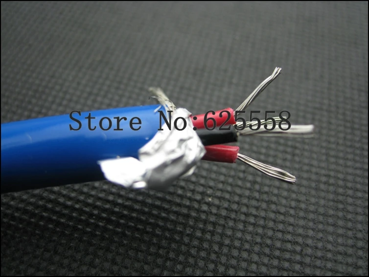 High Quality SQ 88B Silver Plated Interconnect Audio Cable Bulk Cable