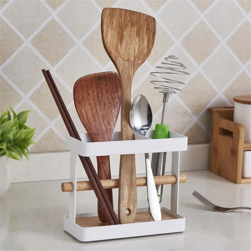 

1PC 2019 High-quality Storage Rack Kitchen Tools Spoons Chopsticks Spatula Shelf Organization Multifunction Kitchen Tool Holder