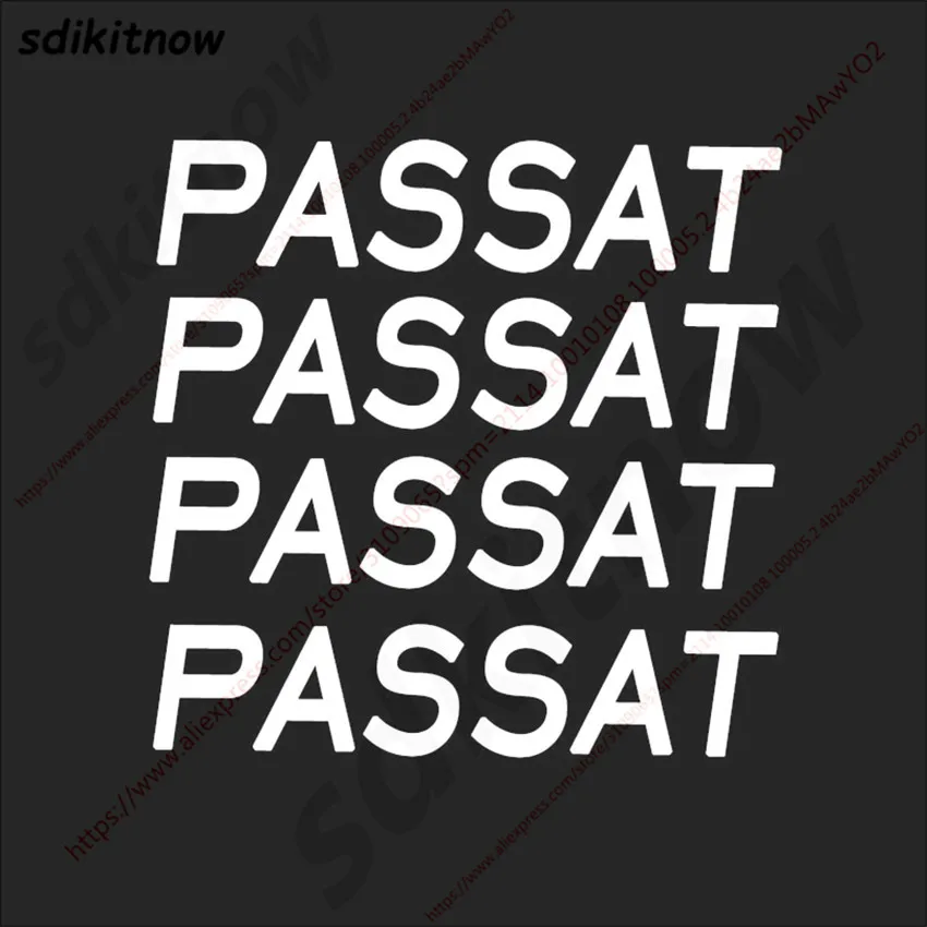 

4pcs Car Door Handle Doorhandle Decal Sticker Styling Decoration For Volkswagen VW PASSAT B3 B4 B5 B6 B7 B8 CC 2000-2009