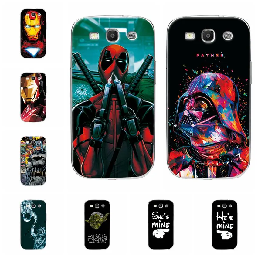 

Charming Deadpool Case Coque For Samsung S3 GT-I9300 Neo i9301 Duos i9300i Fundas For Samsung Galaxy S3 SIII Back Cover Shell