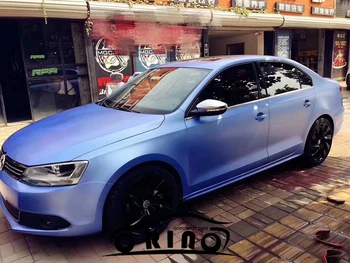 شراءORINO المعادن اللؤلؤ لامع الفينيل فيلم سيارة التفاف لاصق الضباب ضباب الأزرق الفينيل احباط للدراجات النارية سيارة سكوتر ملصق لاصق لامع ورائع