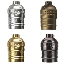 Smuxi винтажный подвесной патрон Эдисона E27 винтовой патрон для лампы алюминиевая латунная патрон для лампы Промышленные Ретро фитинги патроны для лампы