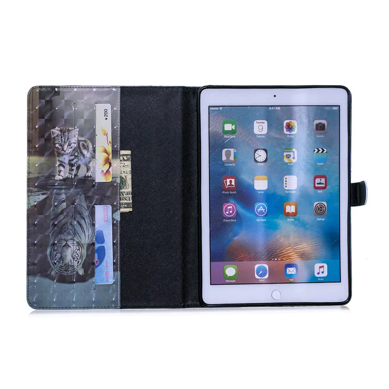 Case Cover for iPad Pro 9.7 3D Cartoon PU Leather Cover Soft TPU Back Protective Case for iPad Pro 9.7 inch Tablet cover Fundas Case Cover for iPad Pro 9.7 3D Cartoon PU Leather Cover Soft TPU Back Protective Case for iPad Pro 9.7 inch Tablet cover Fundas