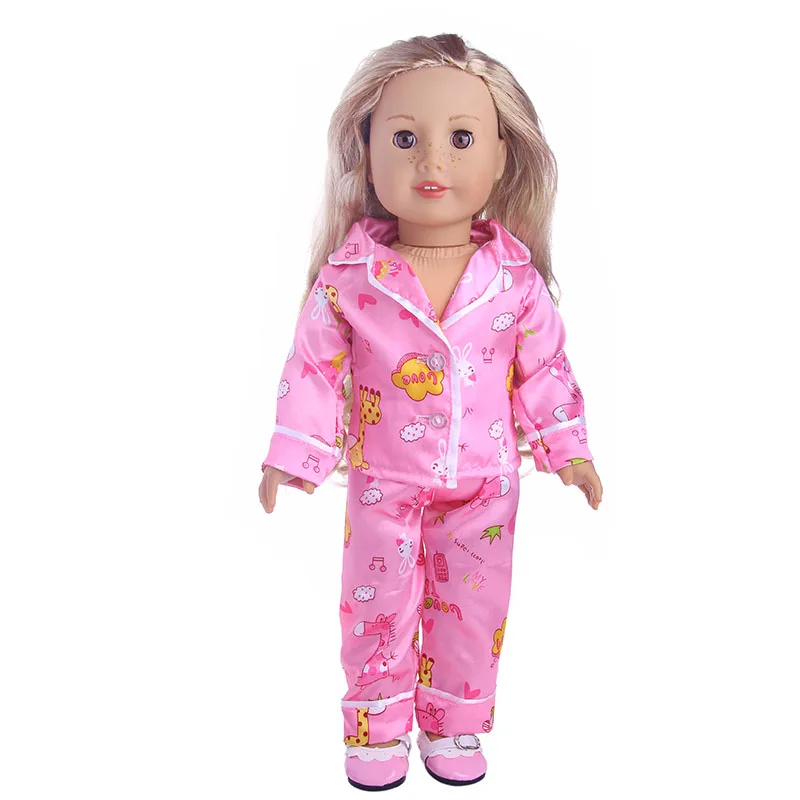 Женские пижамы с принтом для Америки 43 см аксессуары кукол|dolls accessories|baby bornaccessories