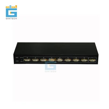 

8-port DVI splitter One point eight dvi interface 1 in 8 out HD engineering grade DVI