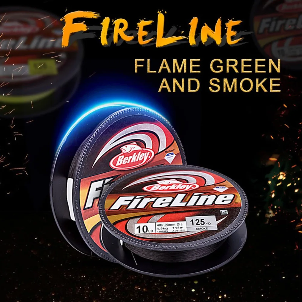 FireLine 125yd/114m оплетка рыболовная леска супер сильная рыболовная проволока для карпа для всех видов рыболовной деятельности 6LB~ 30LB Топ