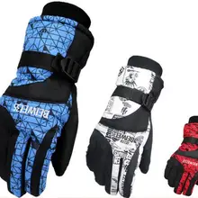 Для женщин уличные зимние теплые велосипедные перчатки прочные ветрозащитные лыжные перчатки