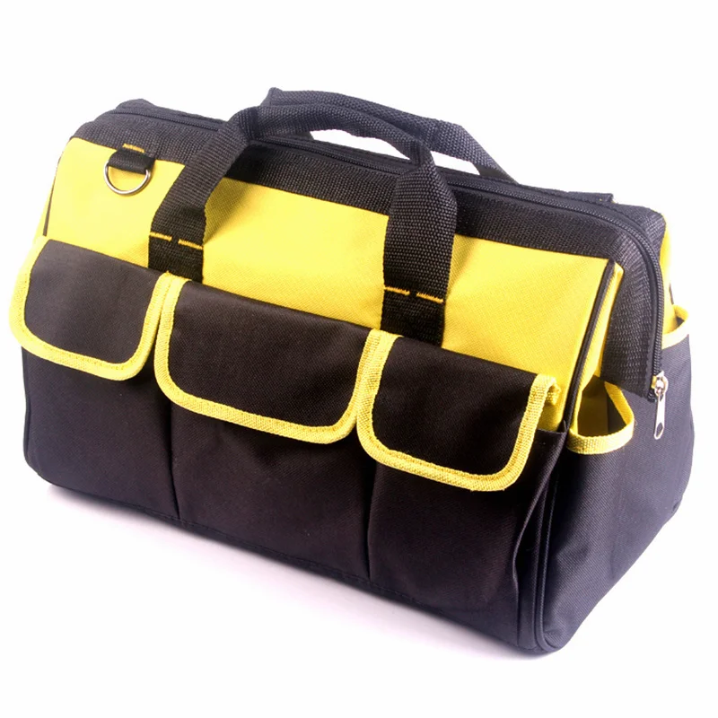 12 inch oxford cloth canvas multifunction tool bag hand shoulder hardware repair kit
