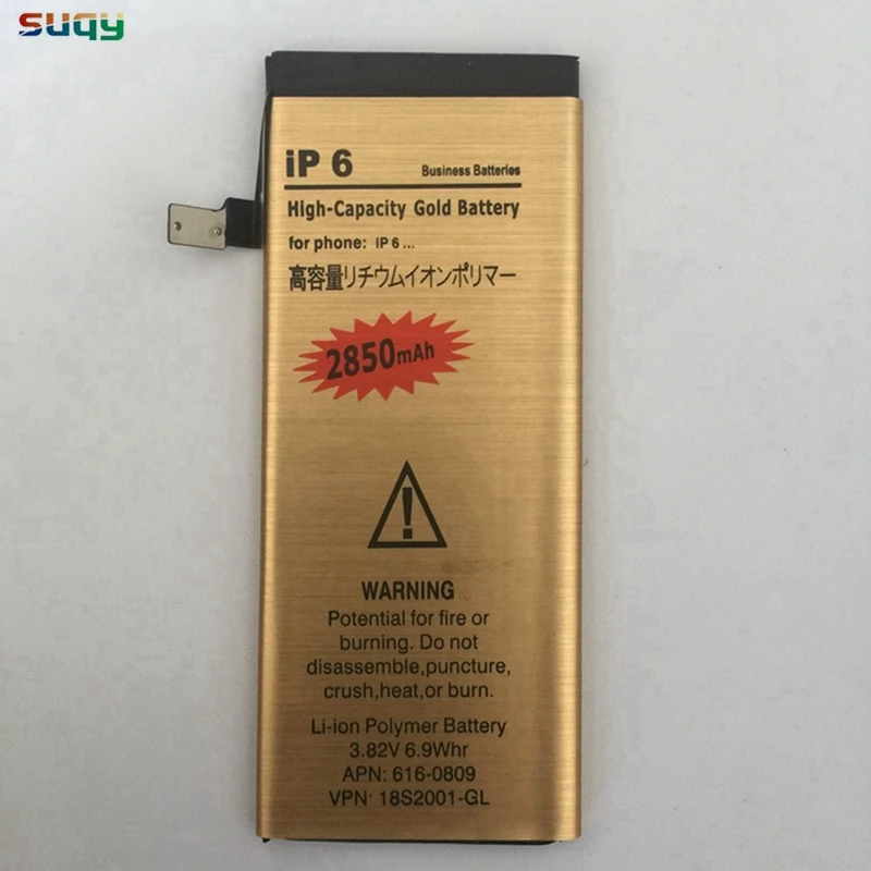 

suqy for iphone 6 6g Accumulator Battery Internal Replacement li ion Batteries Bateria for Apple iphone 6 6g With Tools