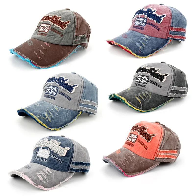 HANCHANG letras 1969 Sunblock gorras de béisbol mujeres Ponytail snapback sombreros casquette algodón Beisbol Cap HANCHANG letras 1969 Sunblock gorras de béisbol mujeres Ponytail snapback sombreros casquette algodón Beisbol Cap