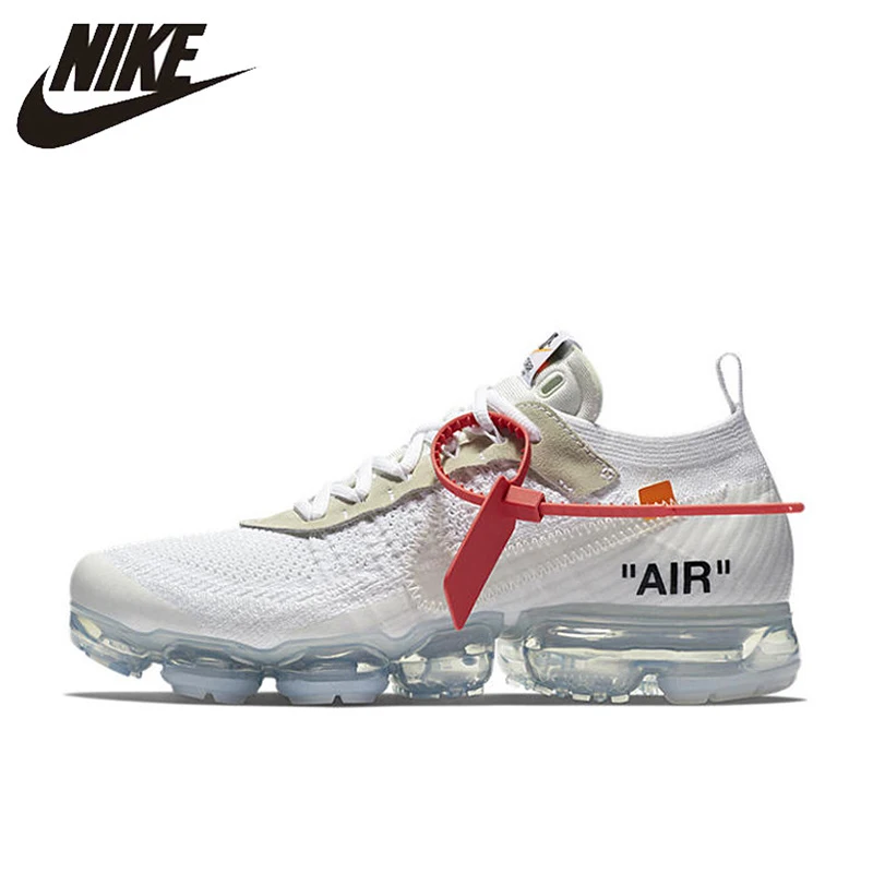 

NIKE X Off White VaporMax 2.0 Authentic AIR MAX Breathable Men's Running Shoes Sport Outdoor Sneakers AA3831-100 EUR Size M