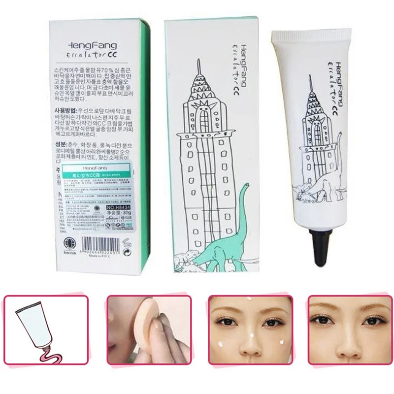 

Maquiagem CC Cream Perfect Cover BB Original Whitening Korean CC Concealer Isolation Makeup Moisturizing Oil- control Palette