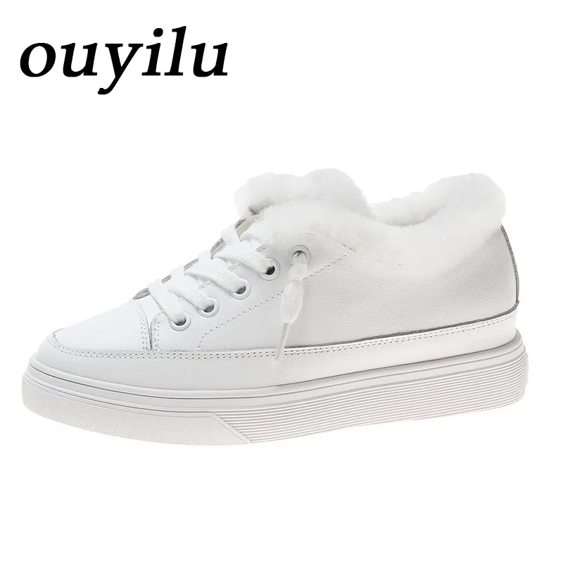 

Women shoes 2018 New women sneakers winter Shoes Woman Cotton Plush Warm Women platform sneakers Plush sneakers Walking Shoes