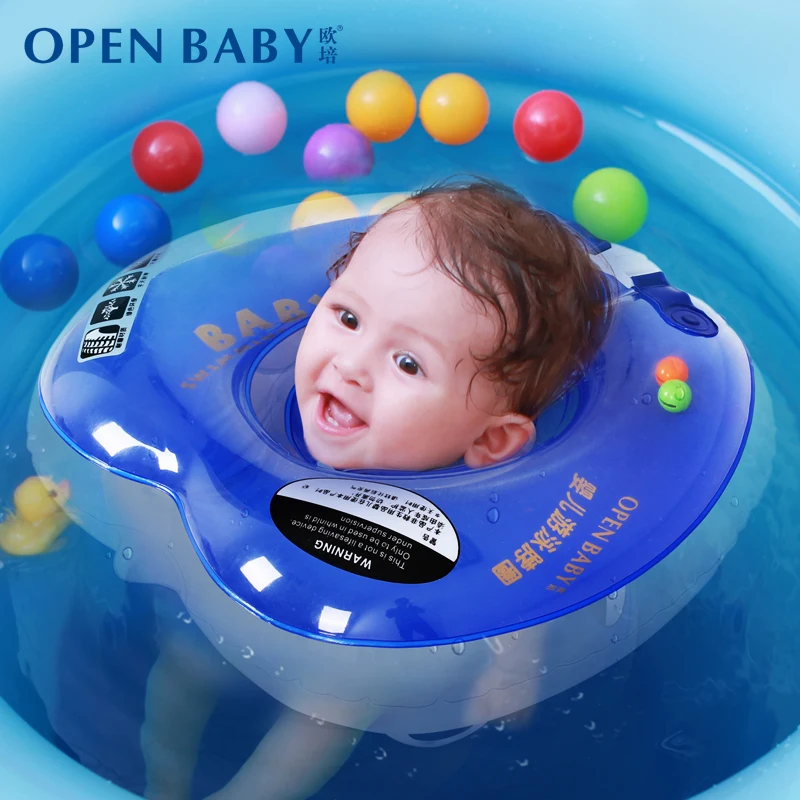 Best Quality New Born Baby Infant Inflatable Swimming Ring Double Safe