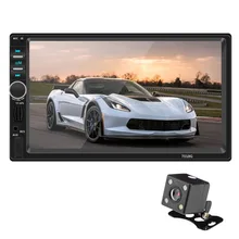 Autoradio GPS Player Bluetooth Handsfree Car Audio Mirror Link Radio 2 Din Steering Wheel Controls 7″inch Auto Stereo