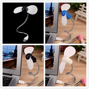 

Mini USB Fan gadgets Flexible Cool For laptop PC Notebook high quality For Laptop Desktop PC Computer 6 Colors