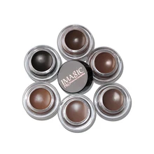 6 цветов, Женский влагостойкий Быстросохнущий крем для бровей, гель для макияжа для девушек, стойкий усилитель бровей, косметика, тушь для ресниц