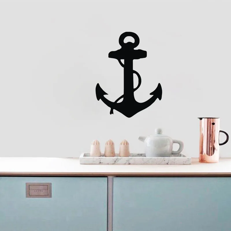 

Nautical Anchor Wall Stickers Car Styling Sticker Small Computer Decals Window Decor DIY Removable Wallpaper