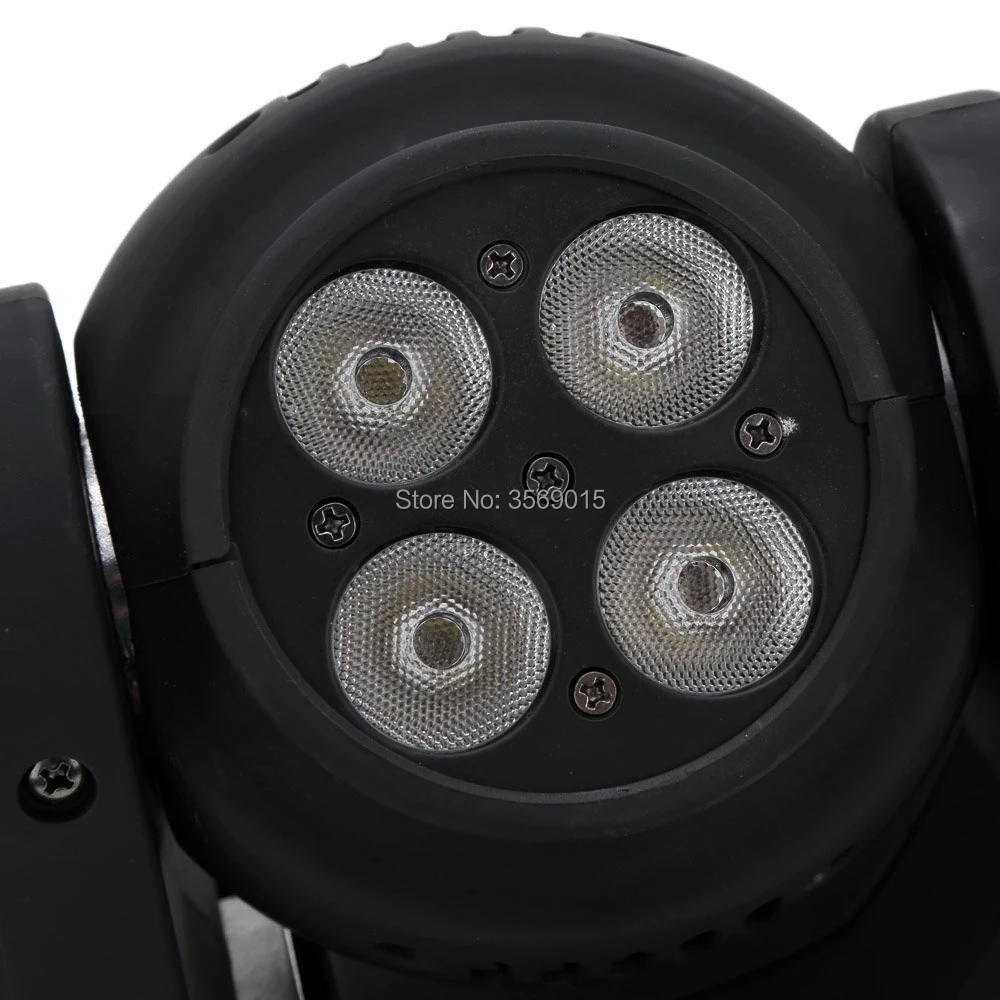 Подвижная головка Bouble Face Dj двусторонний мобильный луч RGBW Cree 4*10w светильник|Эффект