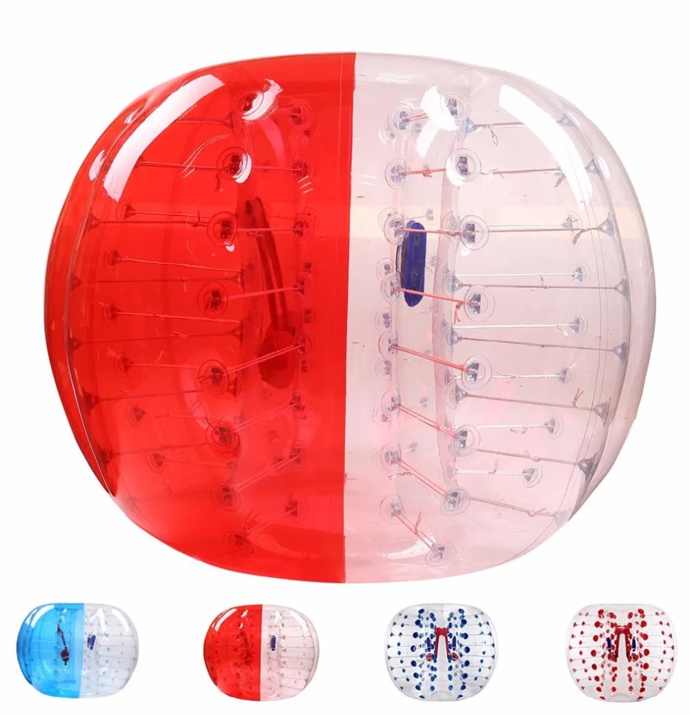 Воздушный шар для футбола, 0,8 мм, ПВХ, 1,5 м, воздушный бампер, шар для тела, Зорб, мяч для футбола, надувной шар для футбола