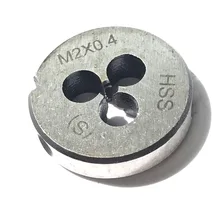 Free shipping of 1PCS HSS Metric Die M2 x 0.4 mm Dies Threading Tools Lathe Model Engineer Thread Maker special for SS workpiece Free shipping of 1PCS HSS Metric Die M2 x 0.4 mm Dies Threading Tools Lathe Model Engineer Thread Maker special for SS workpiece