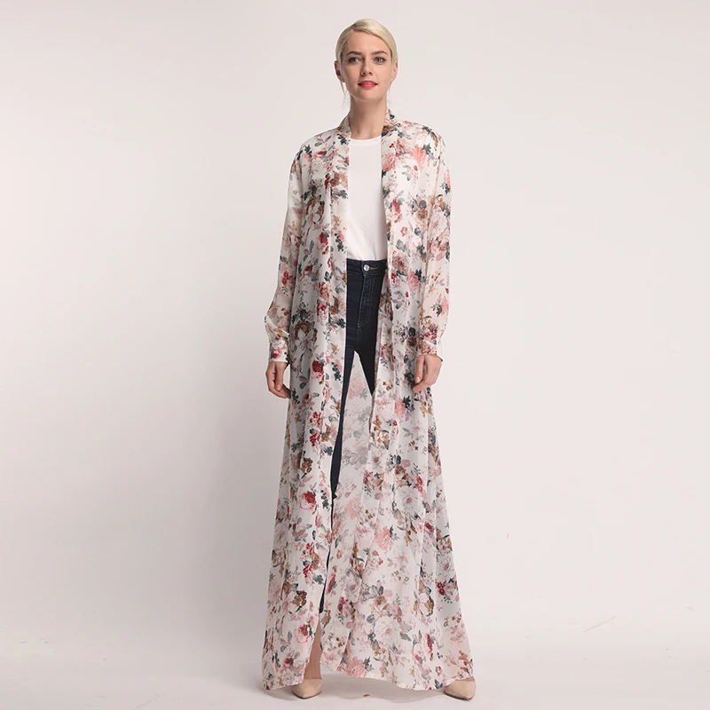 Размера плюс Blusas Mujer De Moda 2020 весеннее шифоновое кимоно с рисунком Женская рубашка