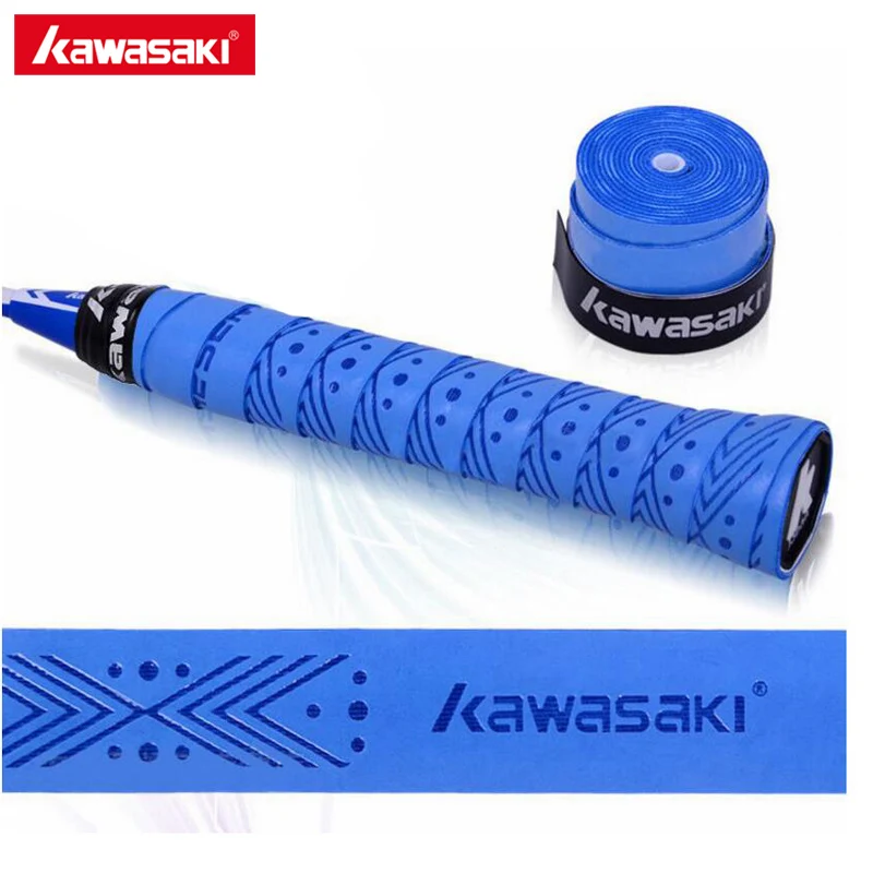 

5pcs/lot Kawasaki Brand Sweatbands Anti-slip Breathable Tennis Overgrips Badminton Grip Tape X5