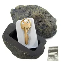 Fake Rock Look Feels Like Real Stone Diversion key safe Hidden Safe for Outdoor Garden with a food grade proof bag Fake Rock Look Feels Like Real Stone Diversion key safe Hidden Safe for Outdoor Garden with a food grade proof bag