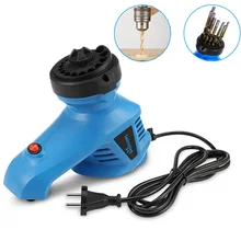 Электрический сверло точилка спиральная дрель шлифовальный станок 95 Вт 1350 об/мин размер 3~ 12 мм