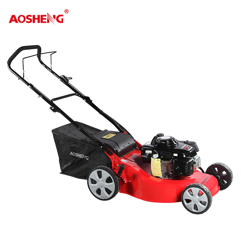 AOSHENG GASOLINE LAWN MOWER HAND PUSH TYPEpush pushpush lawn