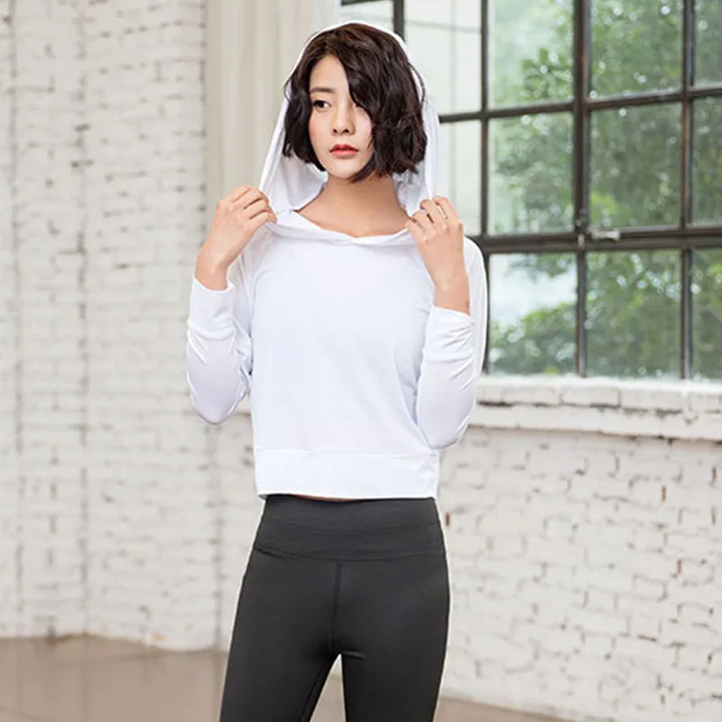 Lumier Workout Jacket Women Yoga Top Long Sleeve Fitness Sport Shirts Cut Out On Back Gym Fit Breathable Net Running Hoodies (6)