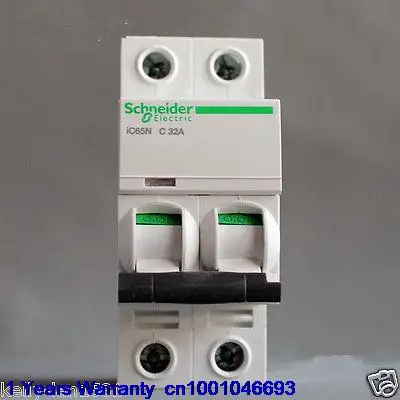 

DHL/EUB 5pcs NEW Original for Schneider IC65N 2P C32A Breaker 15-18
