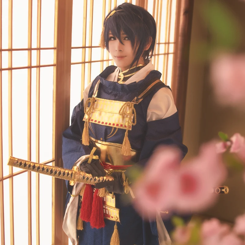 Touken Ranbu Online Микадзуки мунечика карнавальный костюм Mikazuki кимоно для костюмированной вечеринки