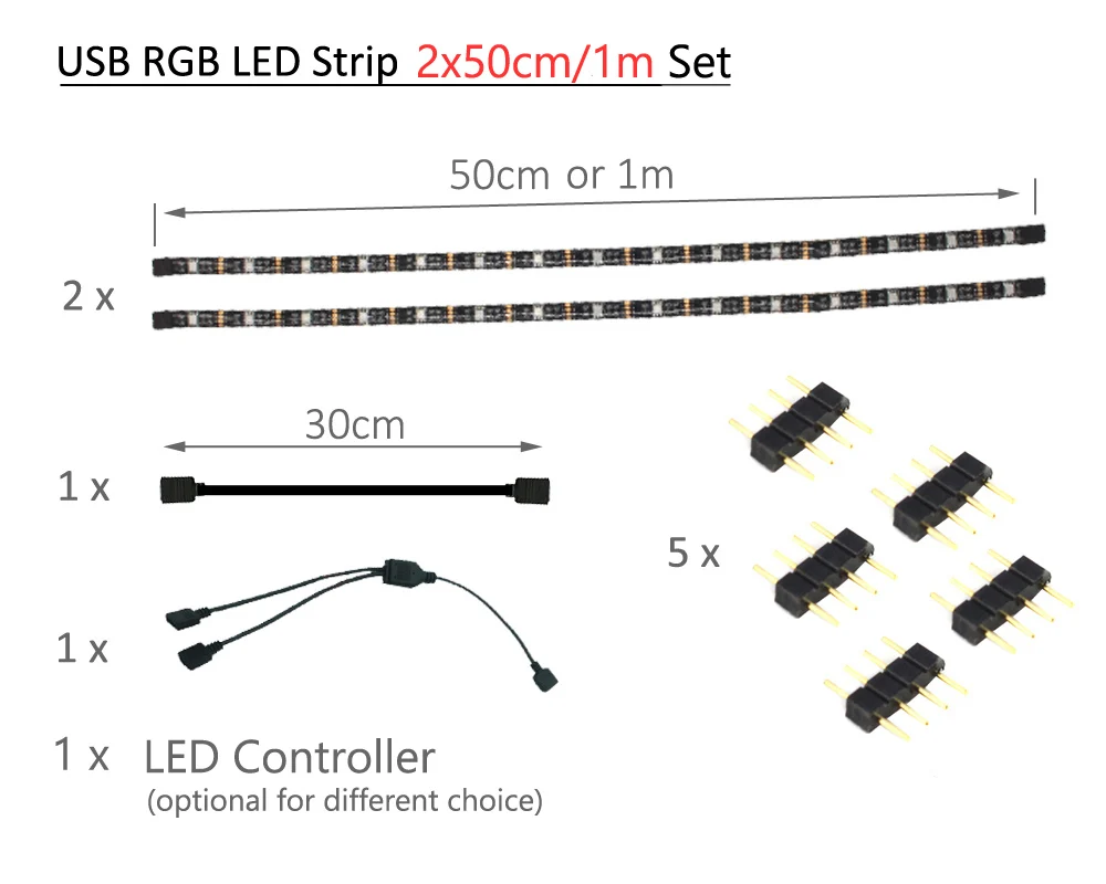 Светодиодные ленты свет USB 5 В Wi-Fi RGB ленты Водонепроницаемый SMD 5050 музыка Ambilight ТВ фон Тира светодиодный Bluetooth Гибкая полоса огни LED лента