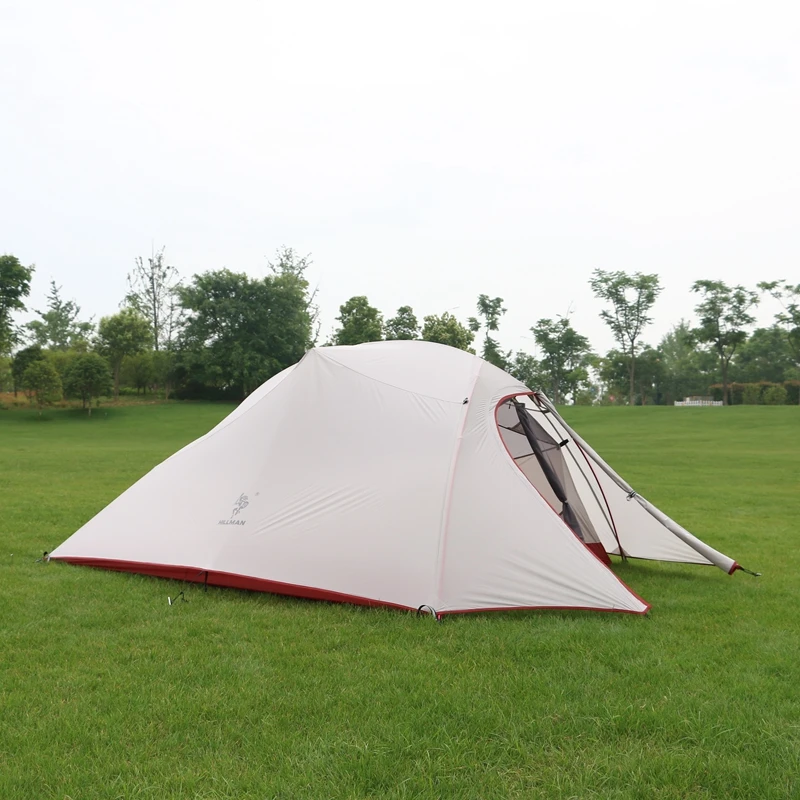 Hillman 3 Person Tent 20D Silicone Fabric Ultralight Double Layers
