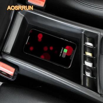 

AOSRRUN Special on-board QI wireless phone charging panel Car Accessories COVER For BMW F48 X1 2018 CAR SRTLING