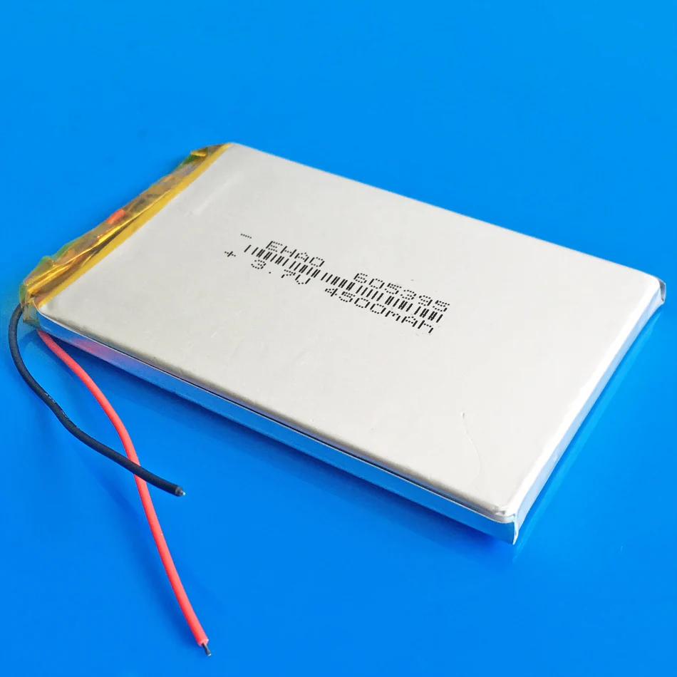 5pcs 3.7V 4500mAh lithium polymer Rechargeable Lipo ...