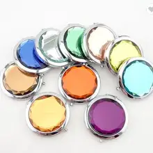 Кристалл на заказ make up компактное зеркало Карманное зеркальце