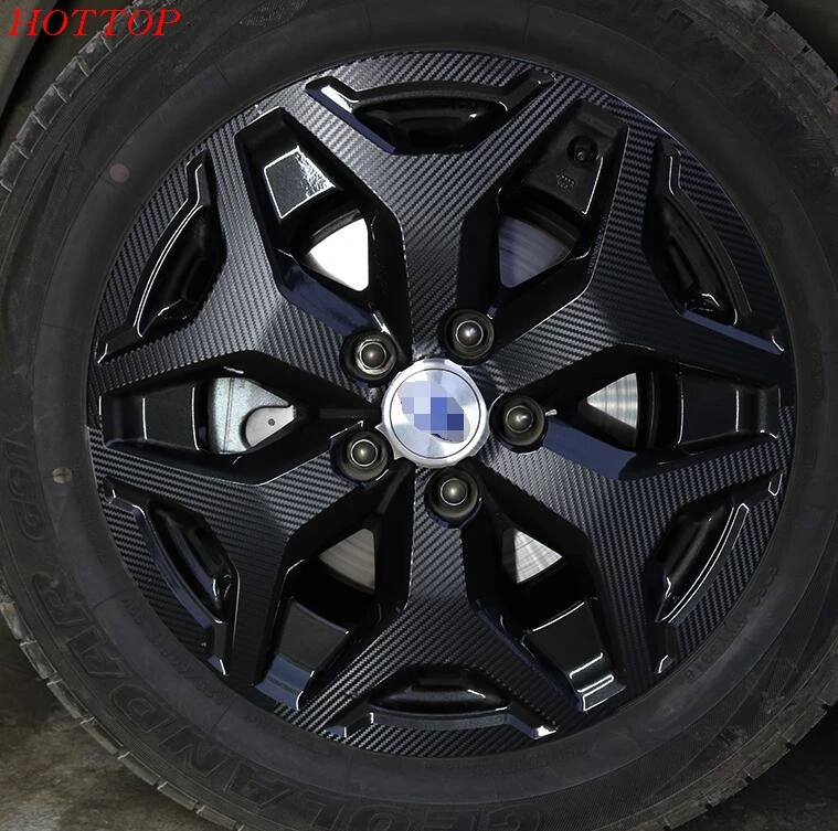 Подходит для Subaru XV украшения колеса Модифицированная специальная пленка ступицы наклейка из углеродного волокна для subaru Forester2018