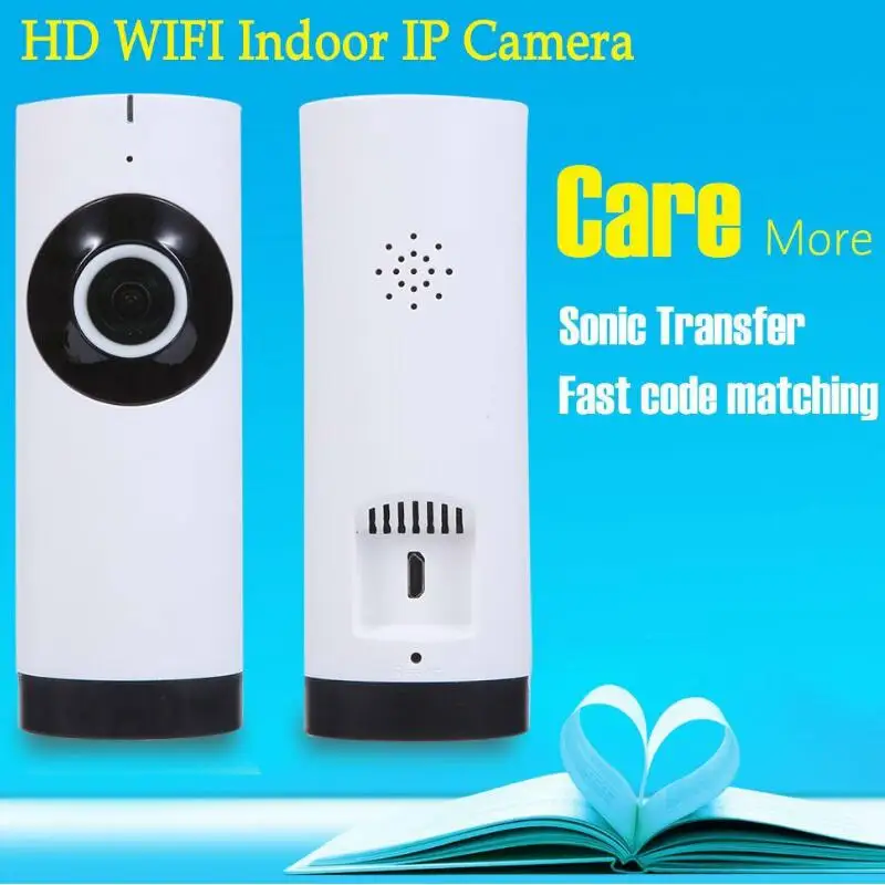 

IP Camera 180 Degree Panoramic Fisheye Lens HD 720P Wi-Fi Two Way Audio Baby Monitor Indoor Home Security CCTV IP Cam