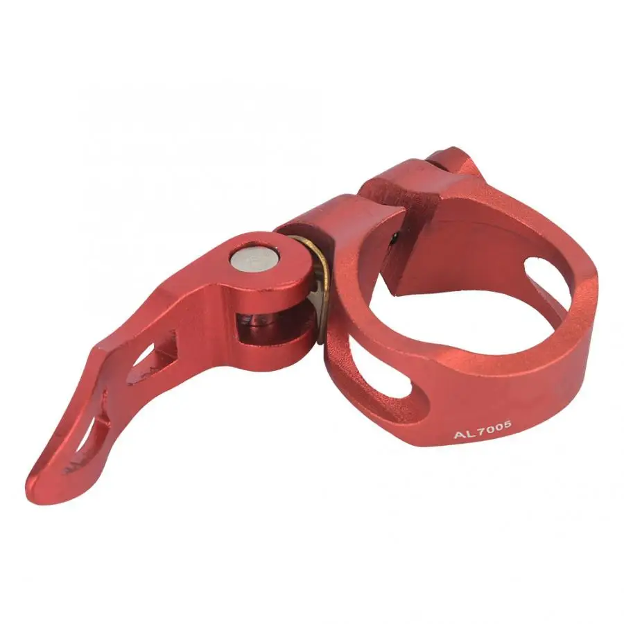 Bike Seatpost Clamp 34.9mm Seat Post Clamp Aluminium Alloy Bike Seat Pipe Clamp for Mountain Road Bike Bike accessories