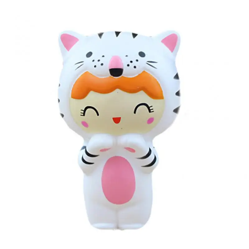 

1PC Kawaii Adorable Cute Tiger Baby Stress Reliever Scented Super Slow Rising Toy smooshy mushy F1