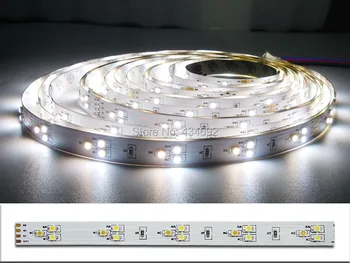 

Brand New Epistar Chip 5M 3528 SMD 450leds White + Warm White Flexible LED Light Strip Ribbon 24V 36W Free Shipping
