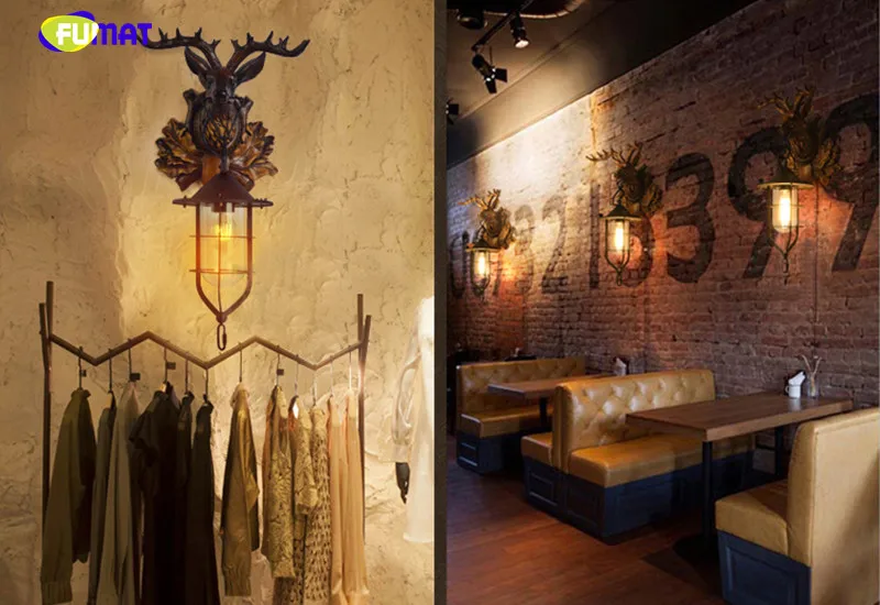 Deer Head Wall Lamp 15